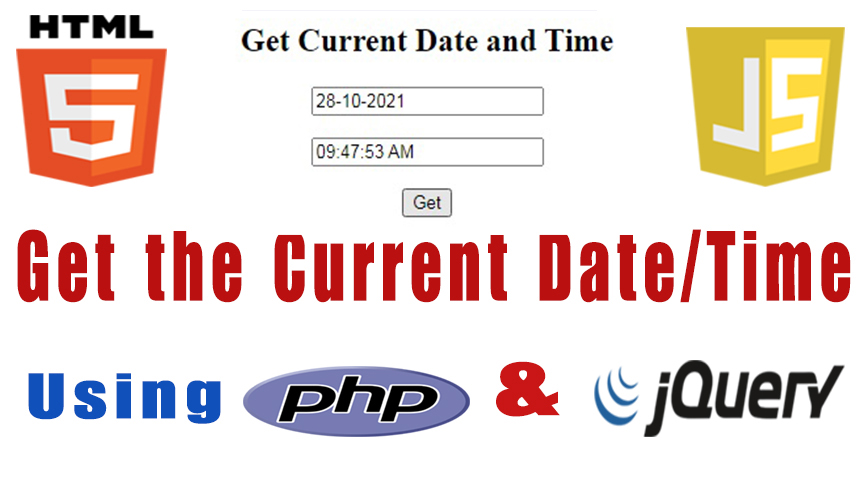 You are currently viewing Get Date and Time from PHP to HTML through AJAX