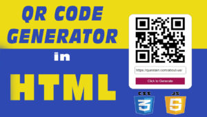 Read more about the article QR Code Generator in HTML Using JavaScript