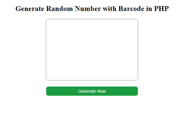 generate random number