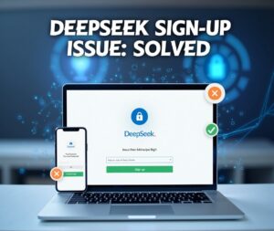 Read more about the article DeepSeek Sign-Up Issue: Troubleshooting Tips and Solutions for a Seamless Experience